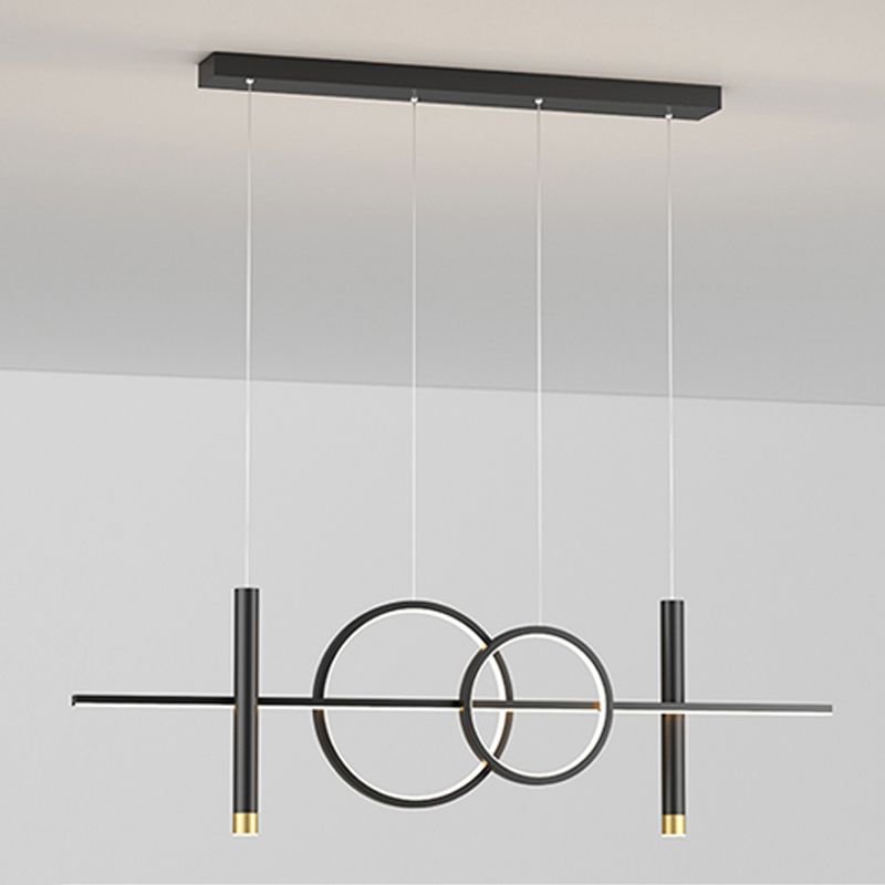 Modern Kitchen Pendant Lights Linear Chandelier Island Lighting Fixtures