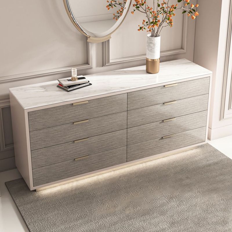 16.38-inch Width Storage Chest Modern Wooden Storage Chest Dresser