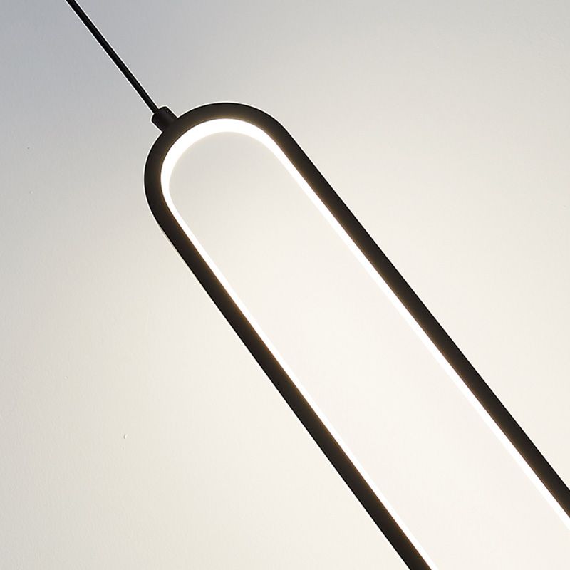 Servo moderno a forma di metallo ovale per la sala da pranzo del bagno per soggiorno