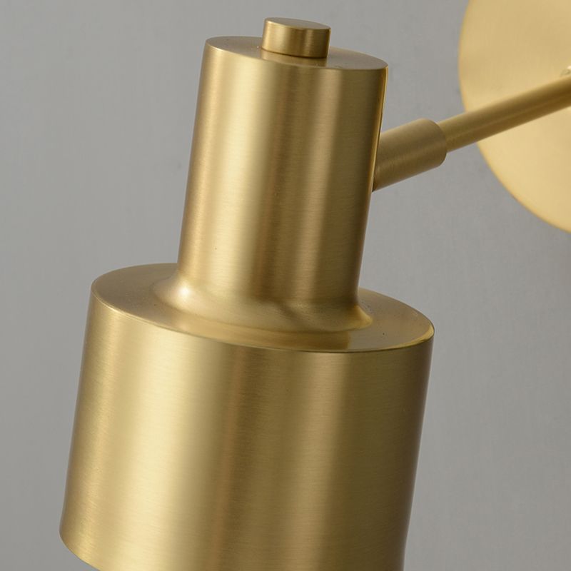 Goldene postmoderne Wandleuchte eine Lampenwandleuchte für Schlafzimmer