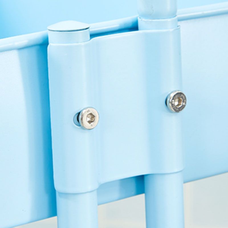 Plastic Bookshelf, 3 Tiers Contemporary Bookcase for Home Office