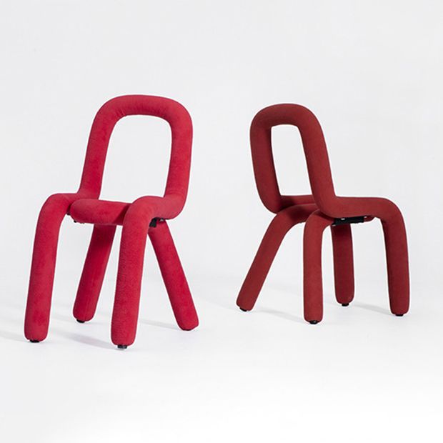 Chaises en métal de style Glam Design, cuisine, salle à manger, chaise latérale à dossier ouvert
