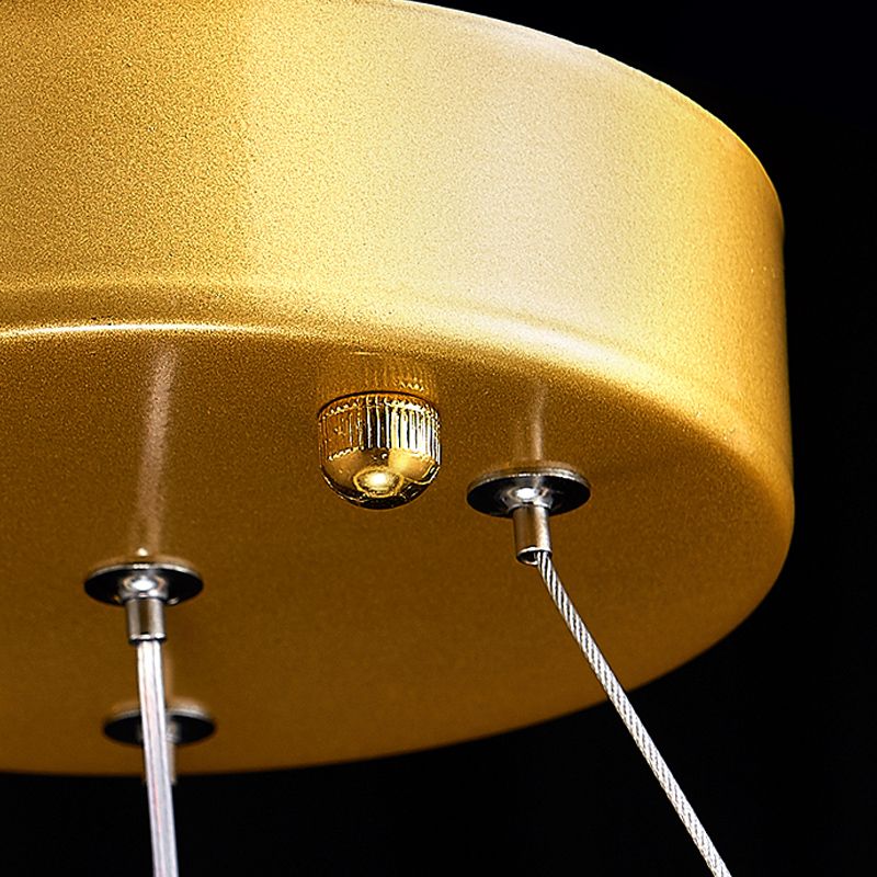 1 Light Linear Pendant Lights Modern Crystal Pendant Lighting Fixture for Living Room