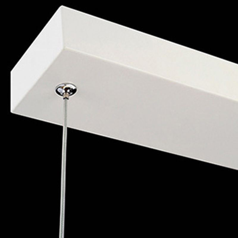 Moderne einfache Stilwellenlampe LED Hanging Light für Esszimmer