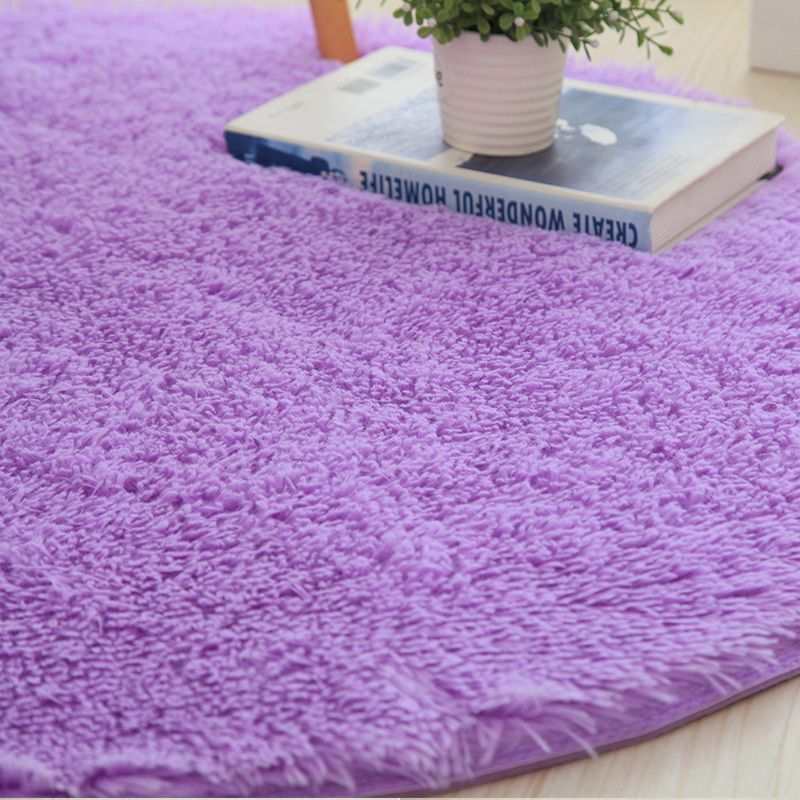 Natural Simple Rug Multi-Color Plain Rug Easy Care Machine Wash Area Carpet for Bedroom