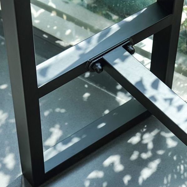 Trestle Solid Wood Counter Set 1/2/5 Pieces Natural Glam Indoor Table and Stool Set