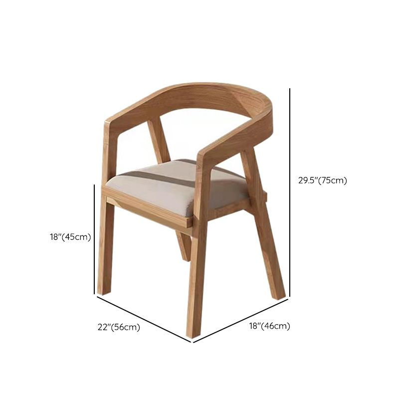 Modern 1/7 Pieces Dining Set Pine Wood Rectangle Dining Table for Dining Room