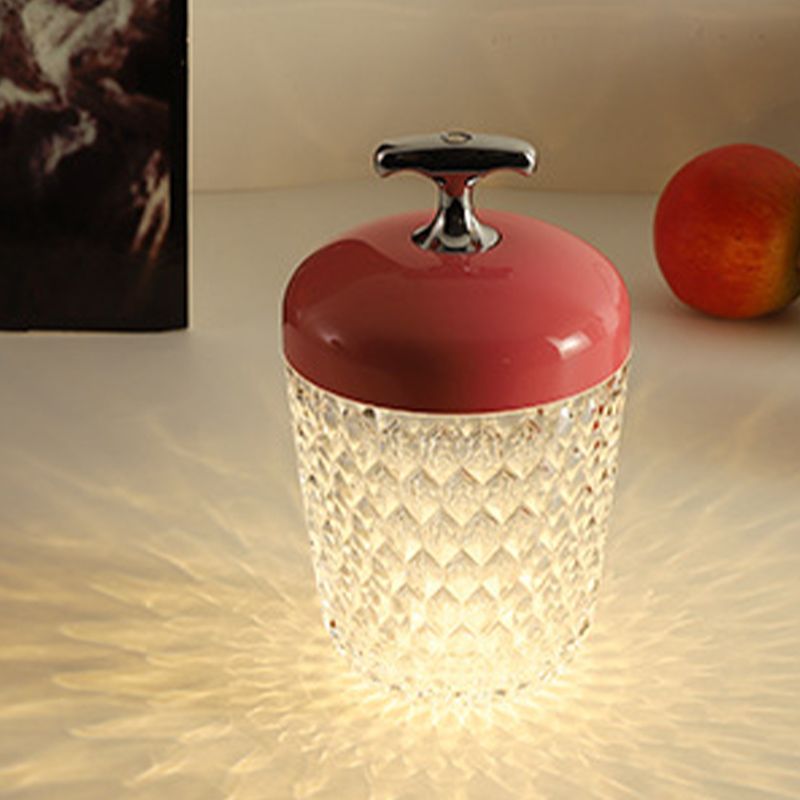 Unique Shape Table Lamp Modern Style Acrylic Single Light Table Light