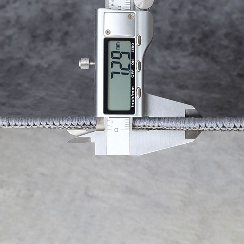 Blue Gray Modern Rug Polyester Print Indoor Rug Washable Rug for Living Room