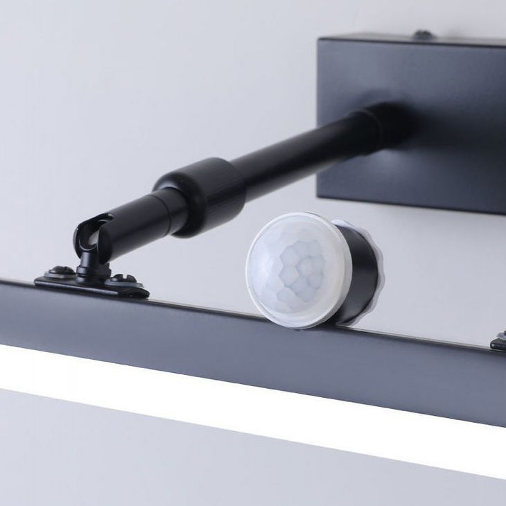 Accesorio de iluminación de pared luz de pared de metal led simple para el baño