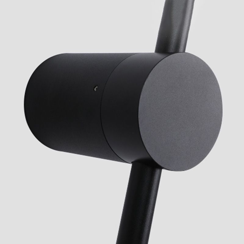 Soggiorno LED SCONCE LUMINA ALLA LAMA NORME NORME NORME MONTO MONTO CON OMBIO DI METALE LINEA