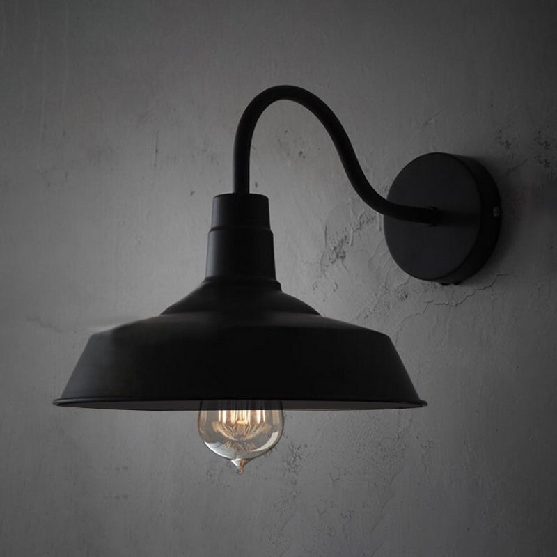 1 Light Metal Geometric Wall Lighting Fixtures Industrial Style Wall Mounted Light Fixture