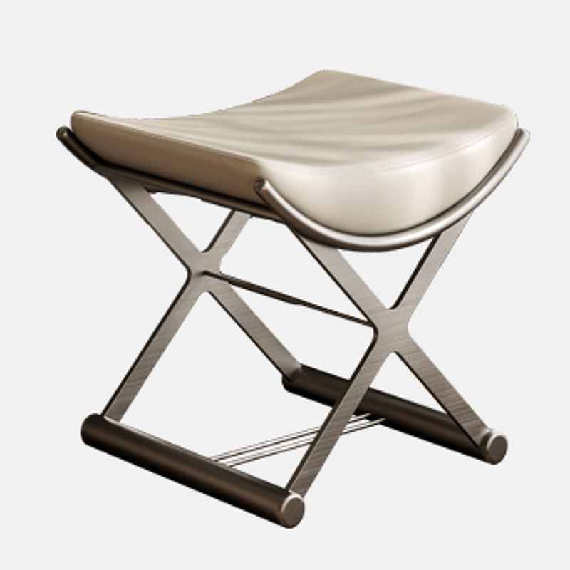 Makeup Vanity Table With Drawer and White Stool Set for Bedroom
