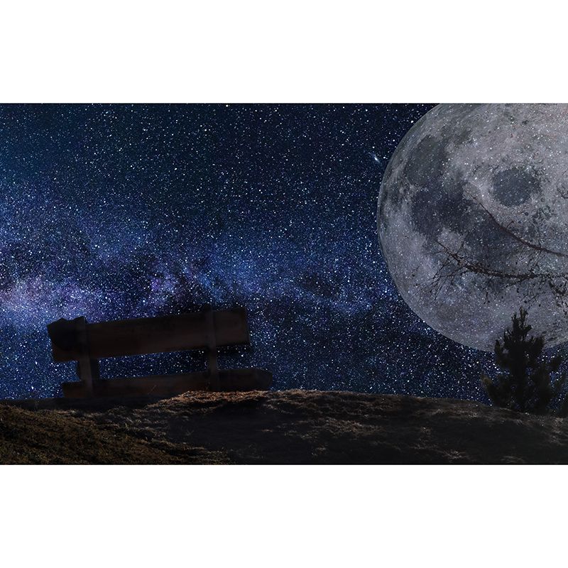 Photography Wall Mural Wallpaper Galaxy Sitting Room Wall Mural