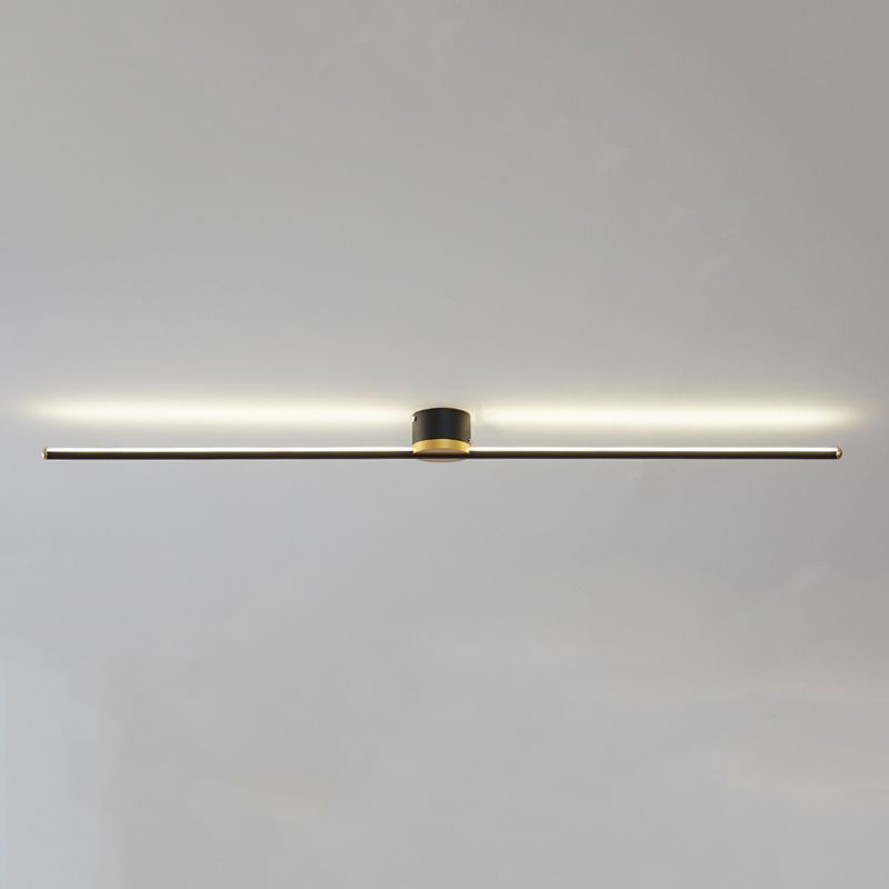 Metal Linear Linear Specide MODERNO MODERNA 1 Fuggi a soffitto leggero