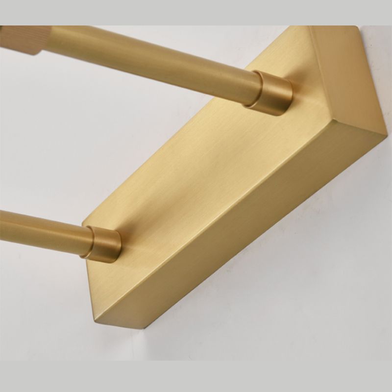 Modern Minimalist Minimalist Acrilico per vanità montate in rame Acrilico 1 Light Wall Light Freedurs