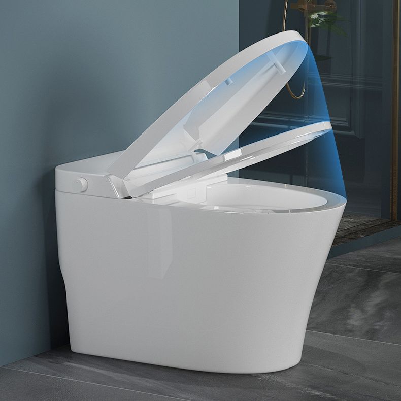 Modern Elong Toilet Bowl One Piece Toilet with Seat for Bathroom
