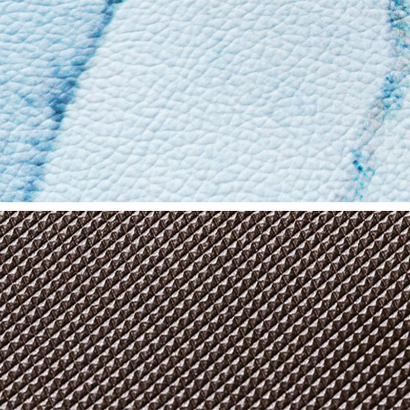 Artistic Contrast Panel Rug Casual PVC Carpet Friendly Washable Area Carpet for Home Decor