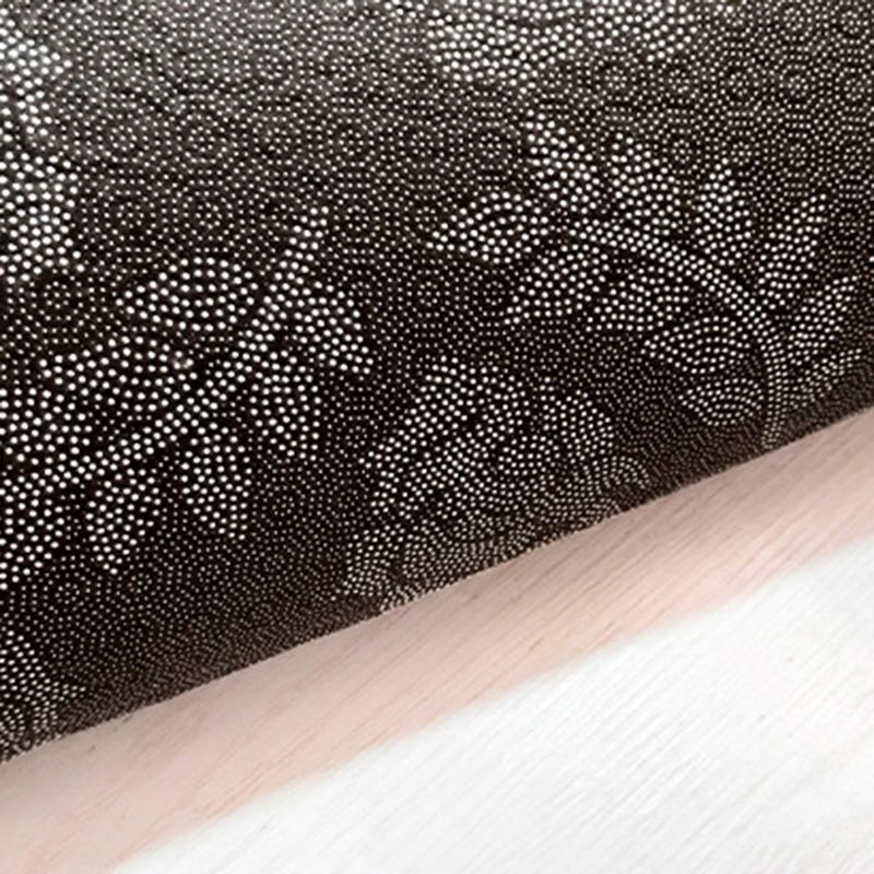 Tapis moderne Orange en Polyester, bloc de couleur, avec support antidérapant, pour la décoration de la maison