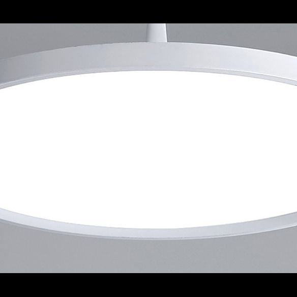 Lámpara de suspensión LED redonda de luz acrílica ultrafina para el cargo