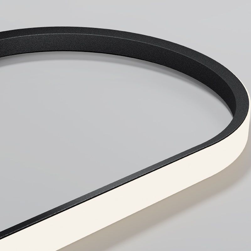 LED -Deckenpendellicht mit Acrylschatten -Einfachheit Kronleuchter Licht