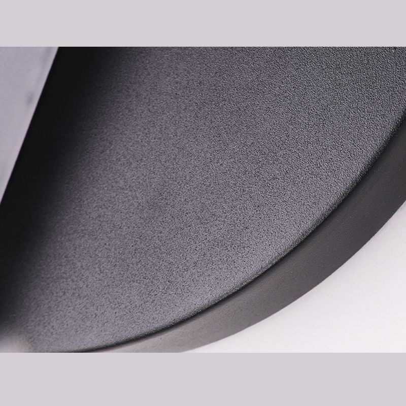 Lampada a parete a LED di ferro nella moderna semplicità acrilica circolare a parete rotabile per gli spazi interni