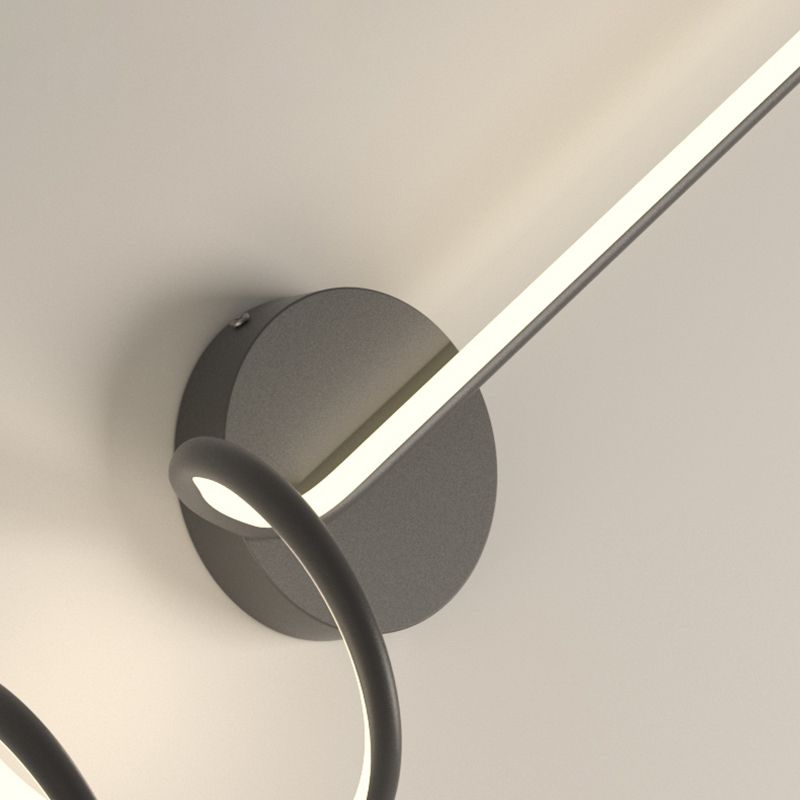 Minimalist Style Metal Wall Light Modern Geometry Led Wall Lamp