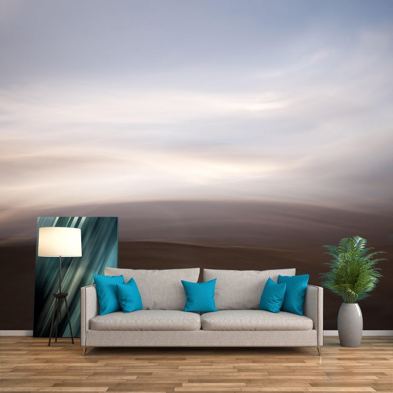 Contemporary Desert Scenery Wall Decor Living Room Wall Covering Mural