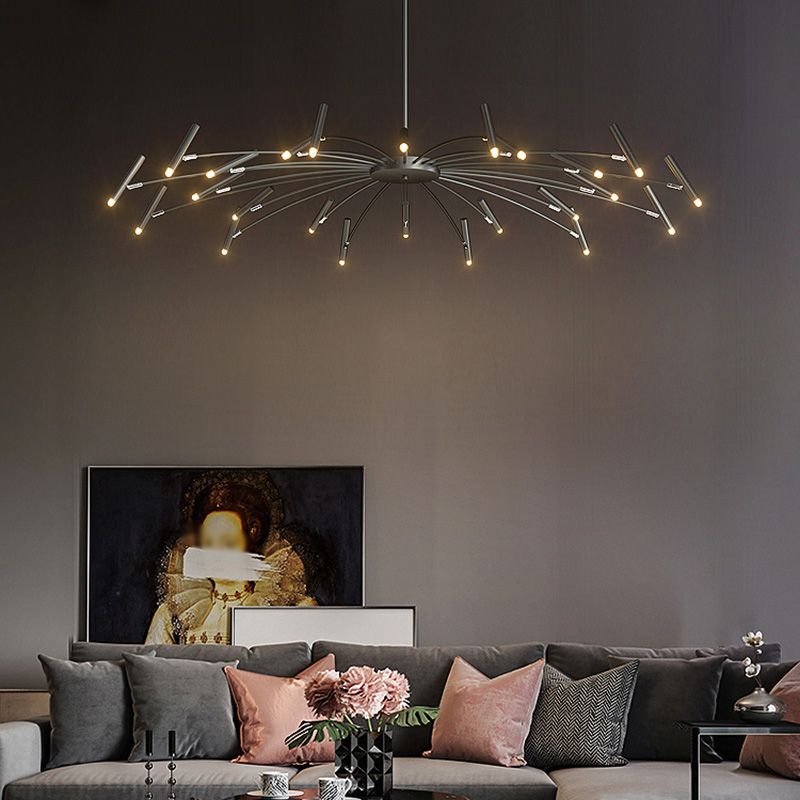 2 kleur optioneel hangende kroonluchter minimalistische ophanging licht voor woonkamer eetkamer