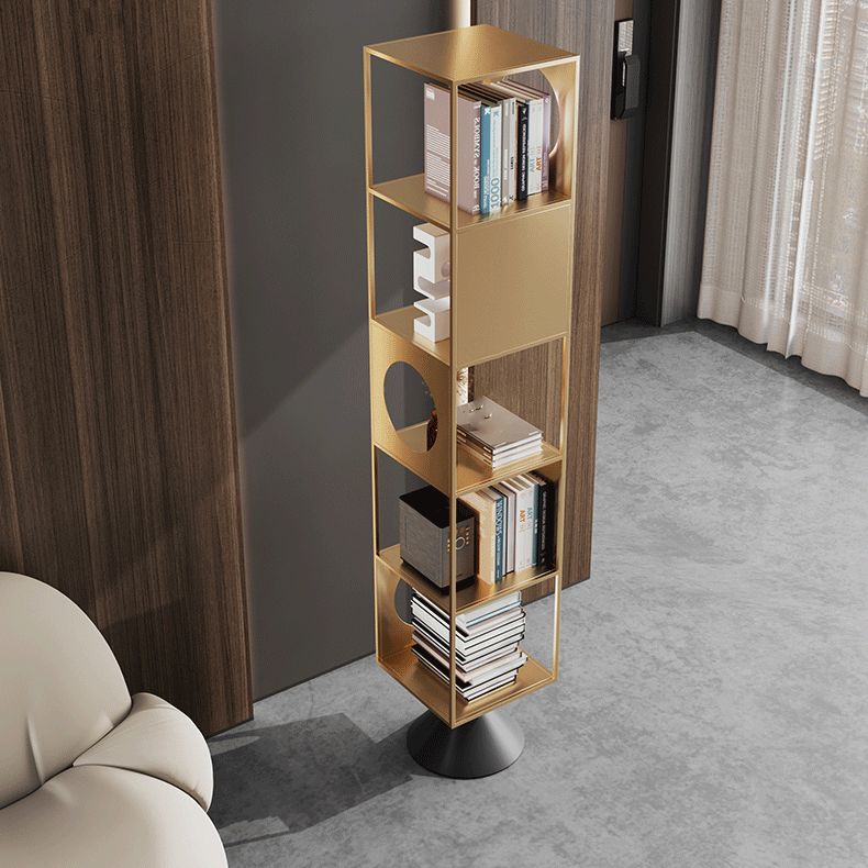 Modern Standard Book Shelf Metal Open Shelf Bookcase with Shelves for Home Office