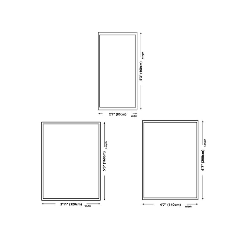 Grijze woonkamer tapijt geometrisch patroon polyester gebied vloerkleed niet-slip achterste tapijt