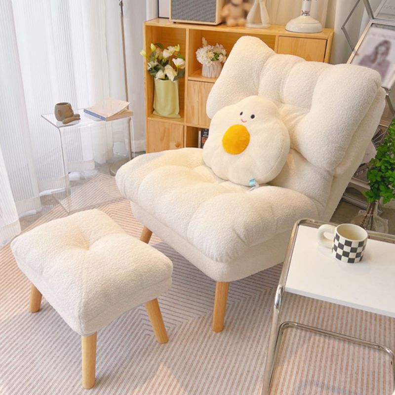 Contemporary Upholstery Recliner Chair Solid Color Standard Recliner