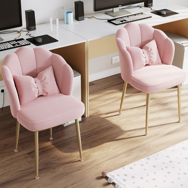 Fauteuil rembourré pour chambre à coucher scandinave, finition mate, chaise de salle à manger à dossier solide