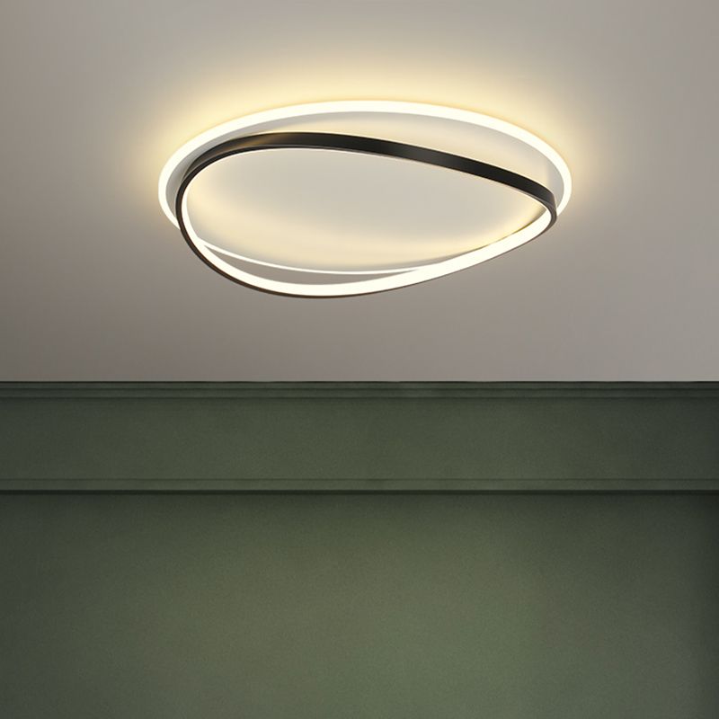 LED Flush Mount Light Modern Simple Style Ceiling Lamp for Living Room