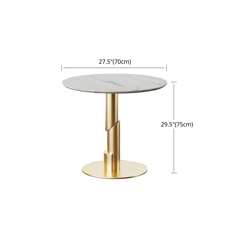Glam 1/3/4/5 stukken Dinerset Witte Sintered Stone Eetting Table
