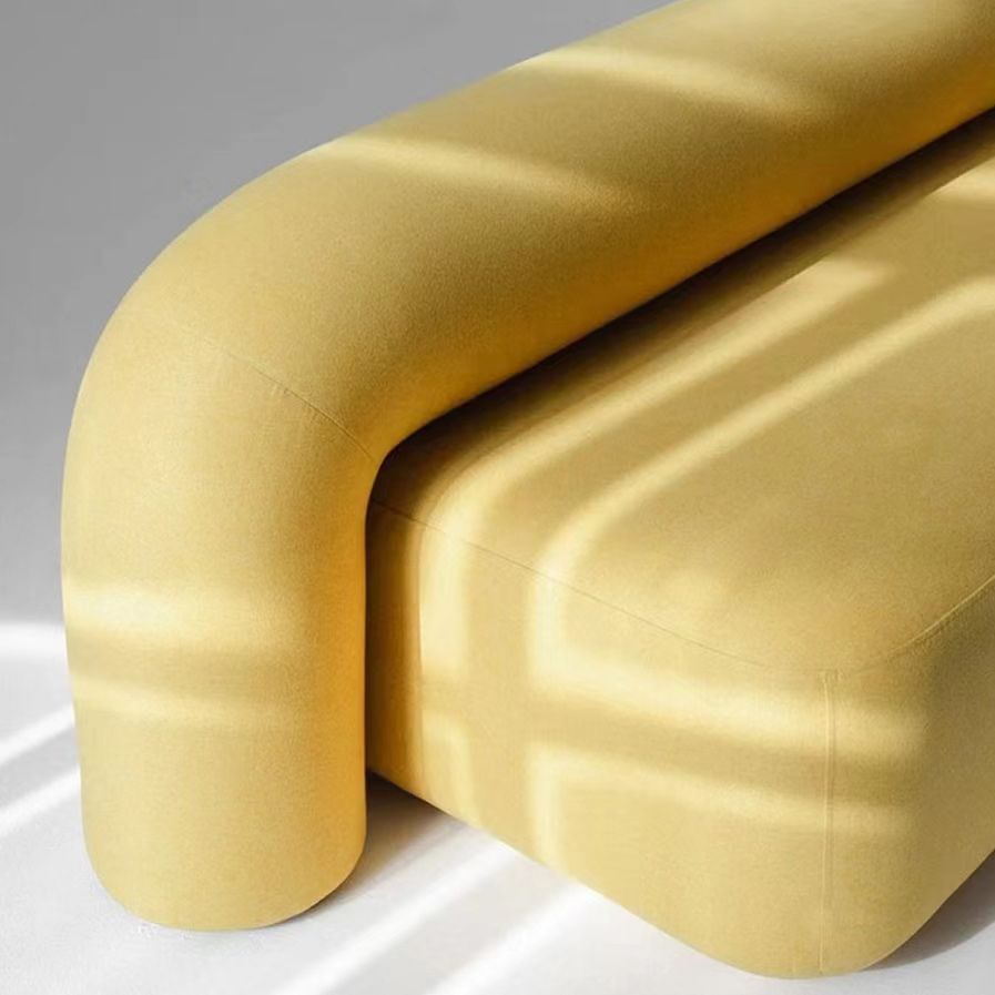Modern Minimalist Velvet Sofa 2/3-Seater Armless Living Room Sofa