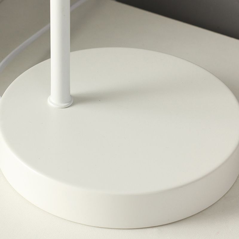 Modern Style Conical Nightstand Lamp Metal 1-Light Table Light