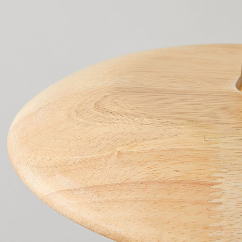 Pfanne hängende Leuchte moderne 1-Licht-Suspension Anhänger Licht mit Holz