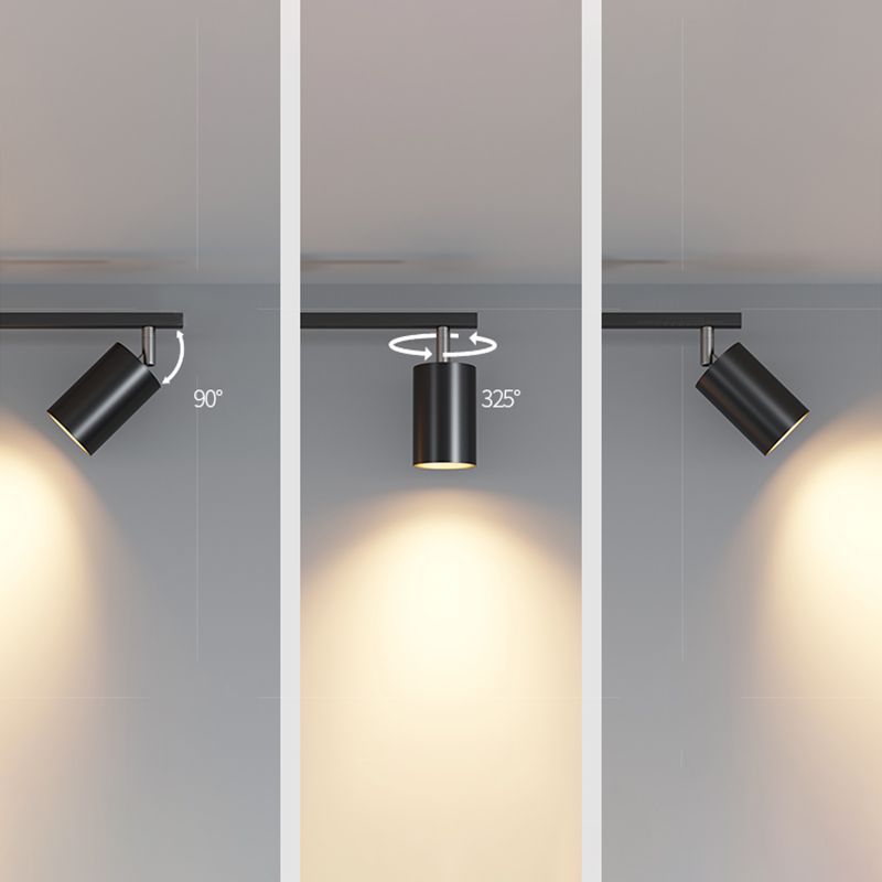 Moderno binario Illuminazione Minimalista Stile Superficie Montato e Regolabile Ferro Downlight per Soggiorno Casa senza Luce Principale