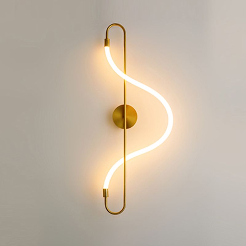 Modern Linear Wall Mount Lighting Simplicity Wall Sconce for Living Room