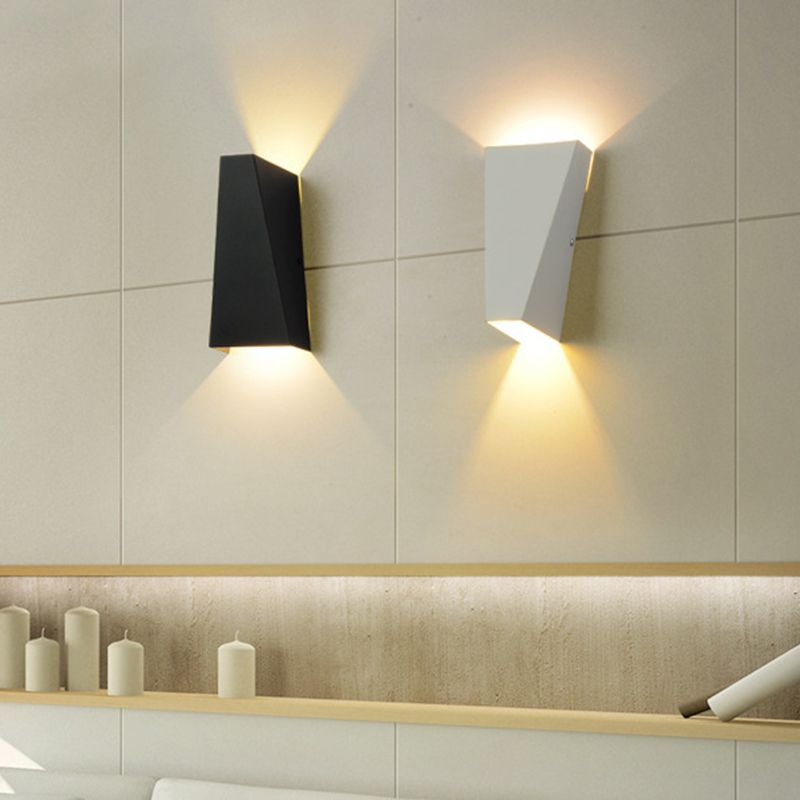 Geometrische Wandleuchten moderne minimalistische Eisenleuchte Wandleuchte für Wohnzimmer