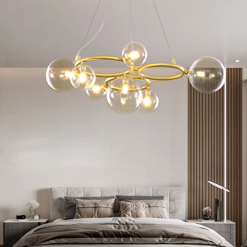 Bubbles Lighting de lámpara de lámpara moderna lámpara de lámpara de lámpara de múltiples luces