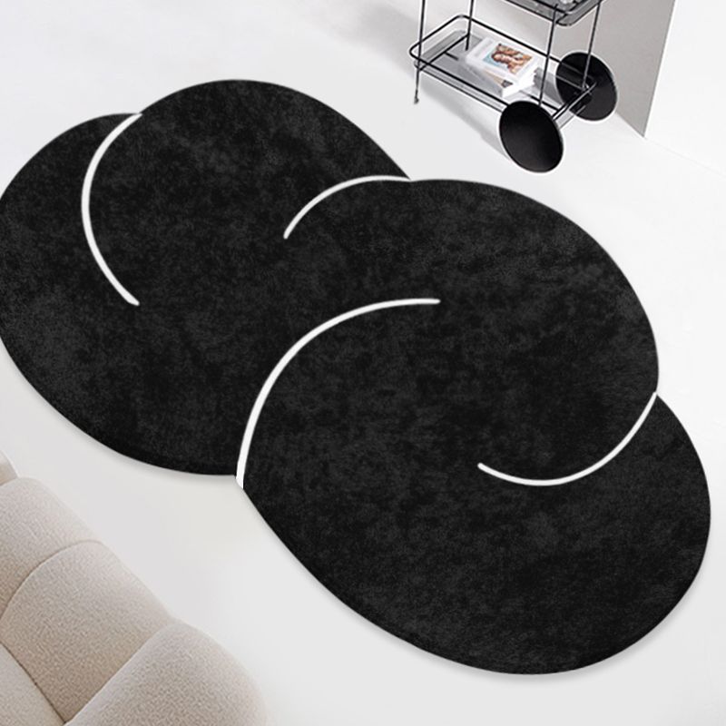 Novelty Cloud Design Rug Polyester Indoor Rug Non-Slip Backing Area Carpet for Living Room