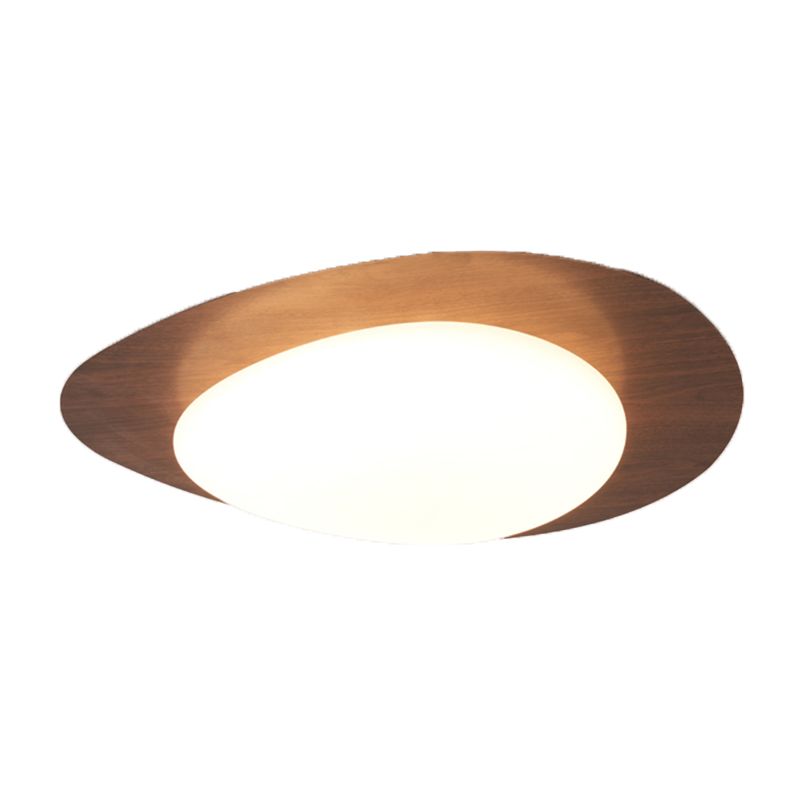 Contemporary Flush Mount Lamp Acrylic Shade Led Flush Mount for Bedroom