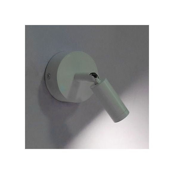 Weiße Rohrwandlicht mit/ohne Schalter moderner LED -Metall Wandleuchte in warmem/weißem Licht