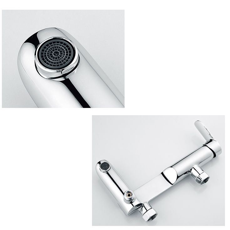 Tub Spout Trim Bathroom Wall Mounted One Handle Bathtub Faucet