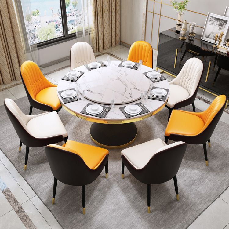 Glam 1/4/5/7/9 Pieces Dining Set Sintered Stone Dining Table Set for Home Use