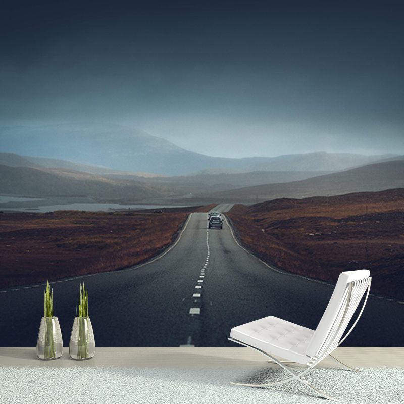 Environment Friendly Wall Mural Wallpaper Desert Landscape Sitting Room Wall Mural