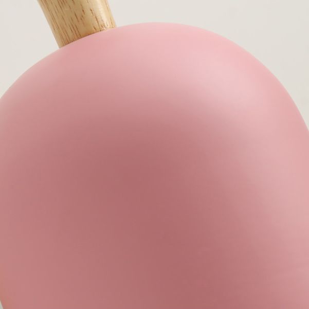 Nordic Macarons Style Dome Sconce Wall Light 1 Light Wall Sconce with Wood