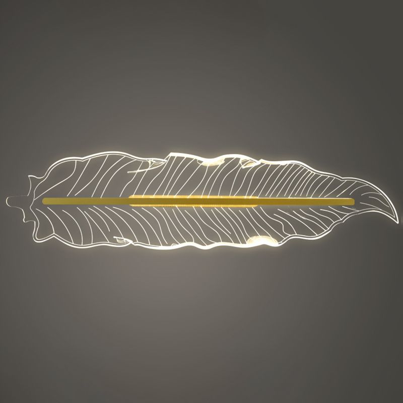 Éclairage île moderne en or